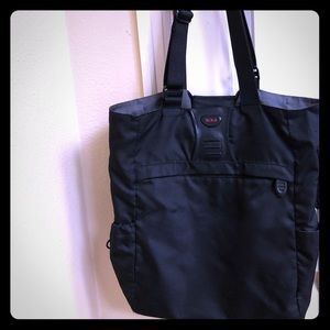 tumi canvas tote